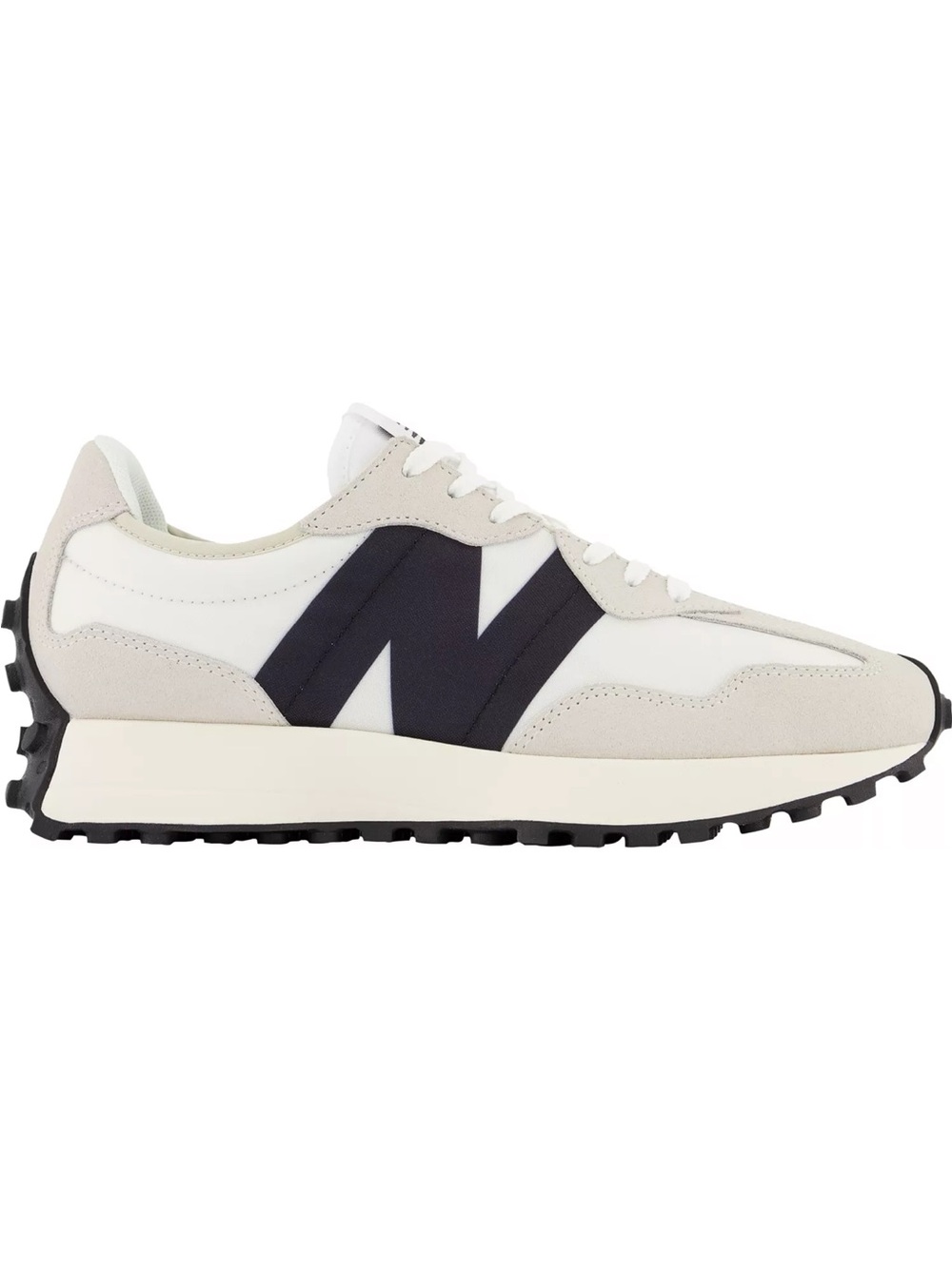 New Balance Women's 327 Sneakers in White and Black Sz US 6